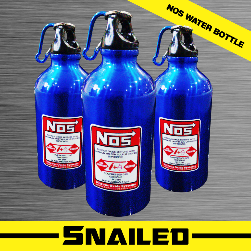 JDM NOS WATER BOTTLE ALUMINIUM DRIFT TURBO FAST GIFT TRACK SCHOOL
